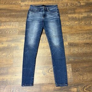 Buckle Black Fit No. 53 Skinny Jeans Womens 26x30 Blue Dark Wash Stretch